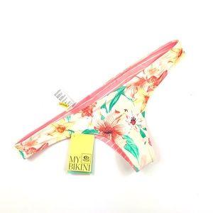 Rip Curl Pink My Bikini Reversible Bikini Bottoms